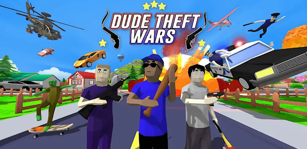 Dude Theft Wars Mod Apk Latest Version