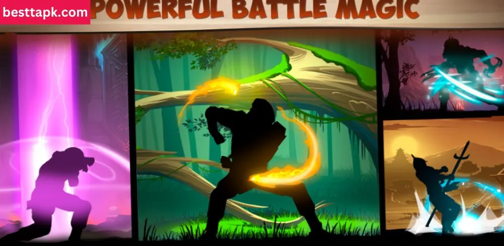 Many Shadow Warrior are used in Shadow Fight 2 Mod Apk