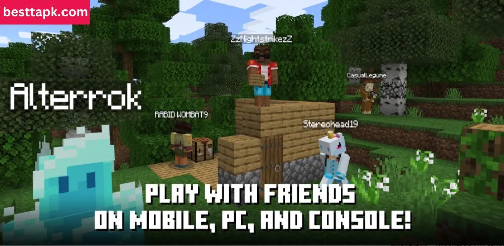 Play Minecraft Mod Apk with friends on a Mobile & PC