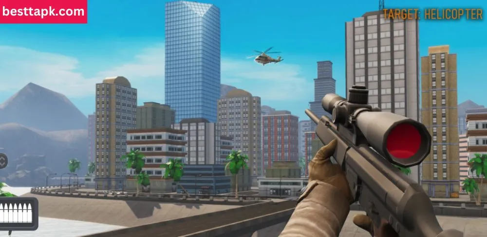 Best Graphics are used in Sniper 3D Mod Apk