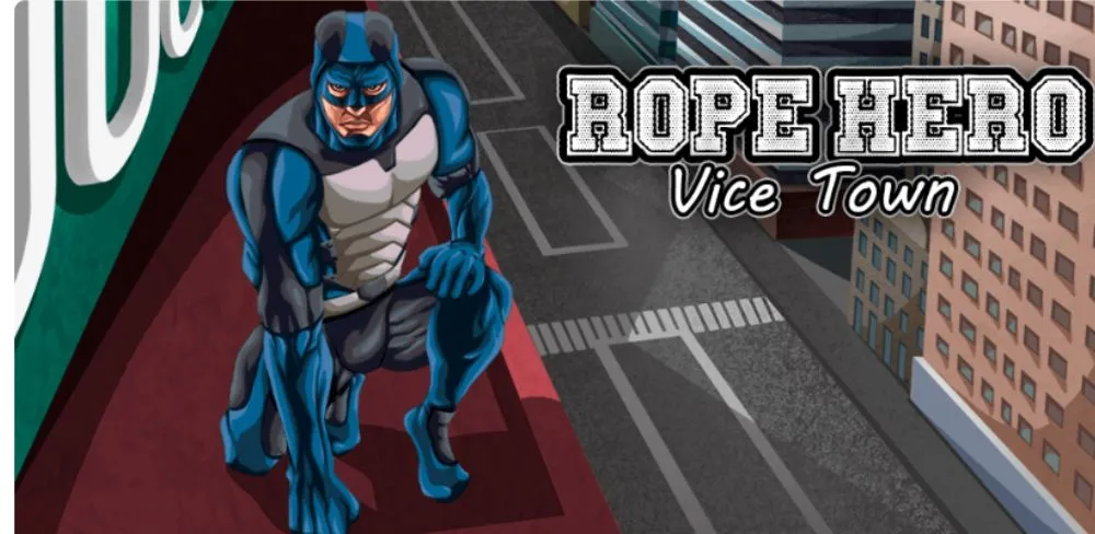Rope Hero Voice Town Mod Apk Latest Version 