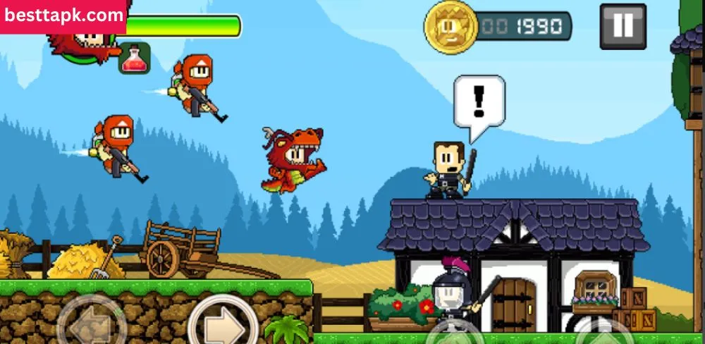 Challenges and GamePlay Overview in Dan the Man Mod APk