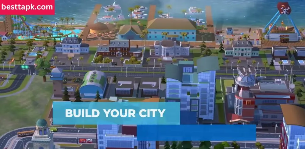 SimCity Buildit Mod Apk Allows players to construct their cities