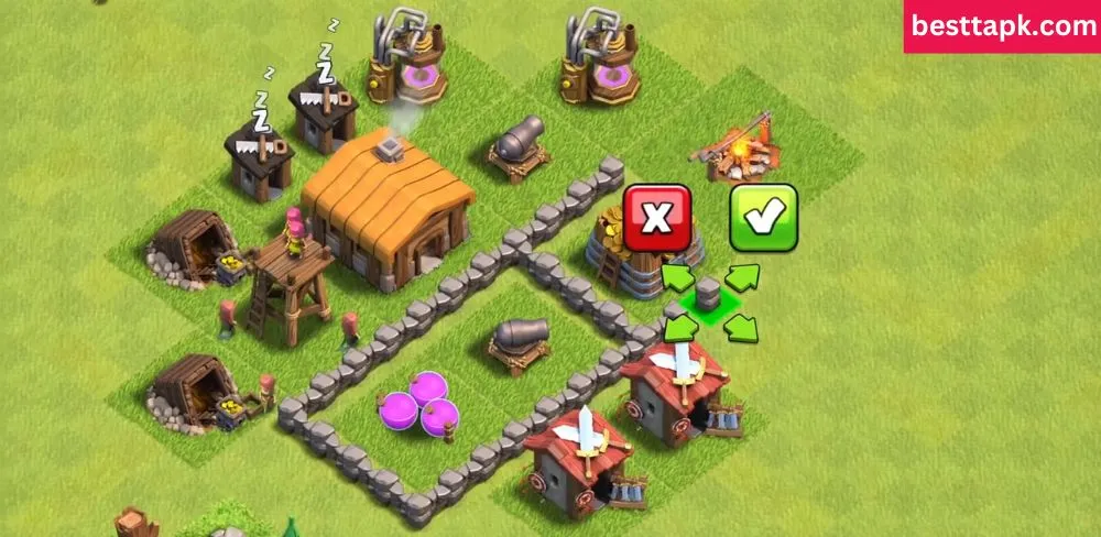 Best Graphics are used in Clash of Clans Mod APk