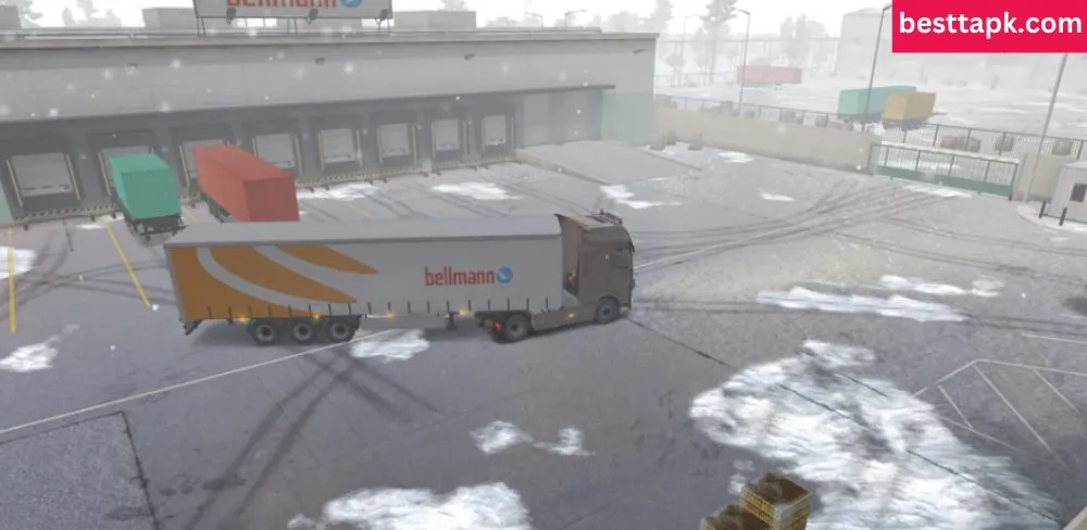 Realistic Weather in Truck Simulator Mod APK