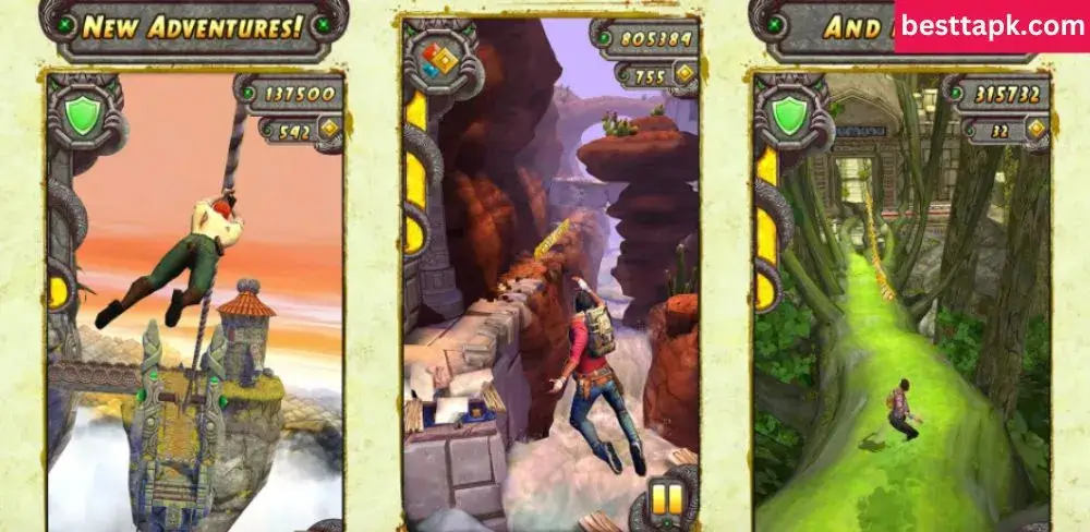 Best Graphics are used in Temple Run 2 Mod Apk