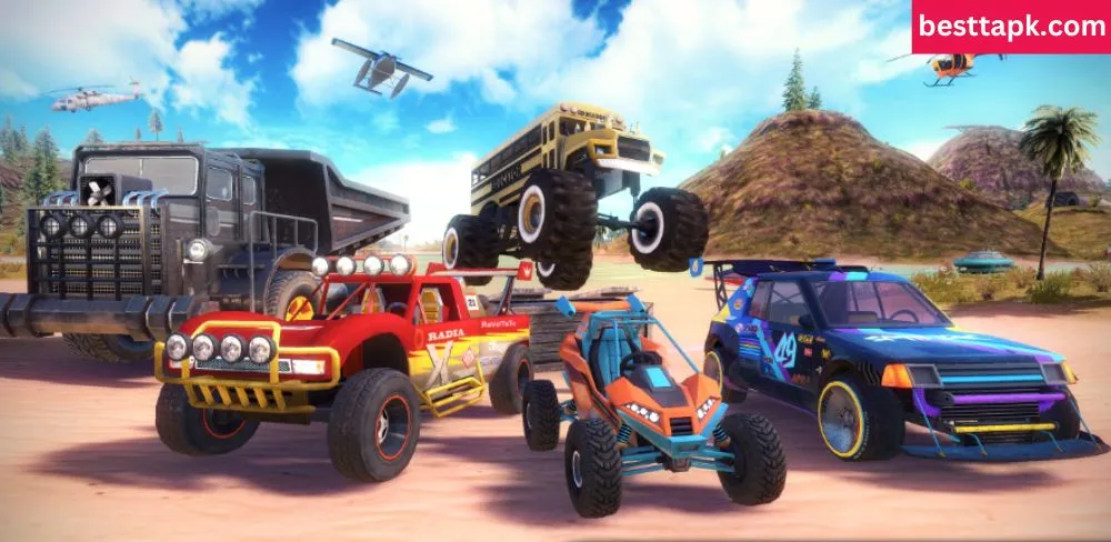Unlocked all Vehicles in Off The Road Mod Apk
