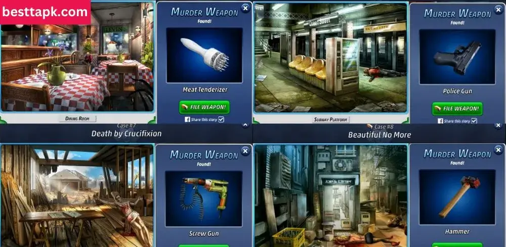 You can free Access to Premium Resources in Criminal Case Mod Apk 