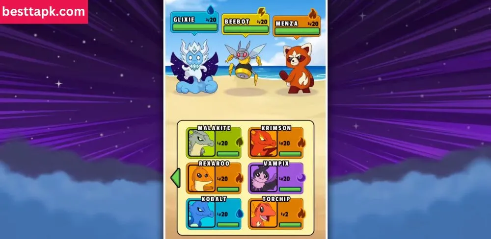 Use Infinite game Wealth in Dynamons World Game