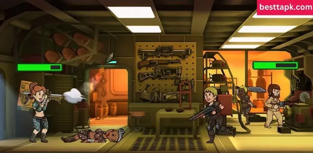 Challenges and GamePlay Overview in Fallout Shelter Mod Apk
