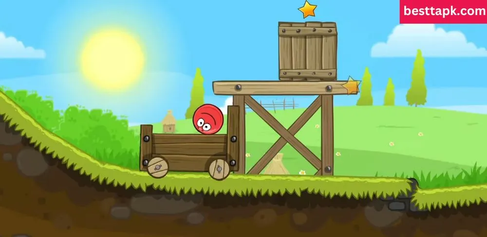 Enhanced Graphics in Red Ball 4 Mod Apk