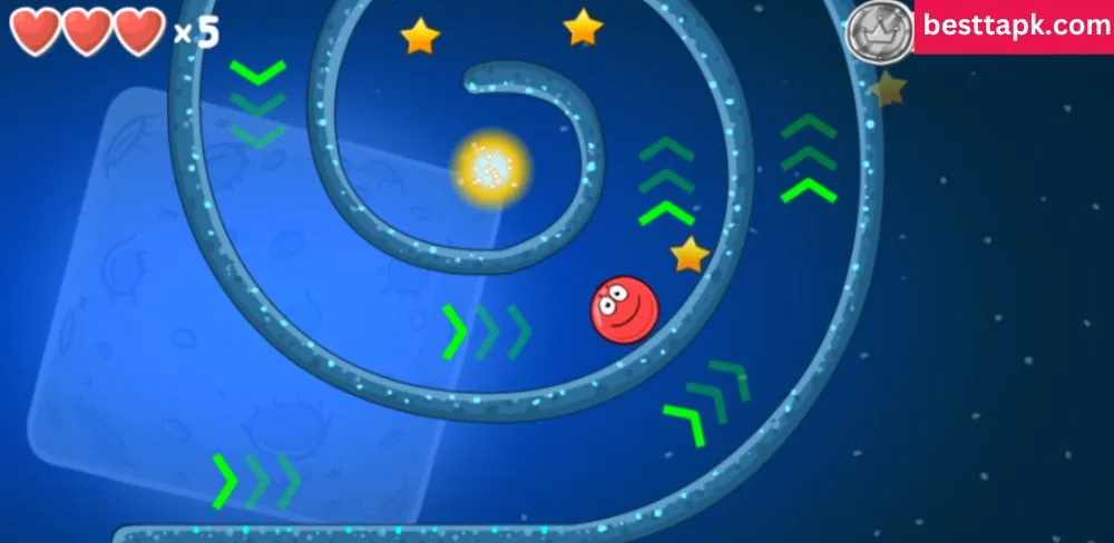 Unlimited Stars in Red Ball 4 Mod Apk