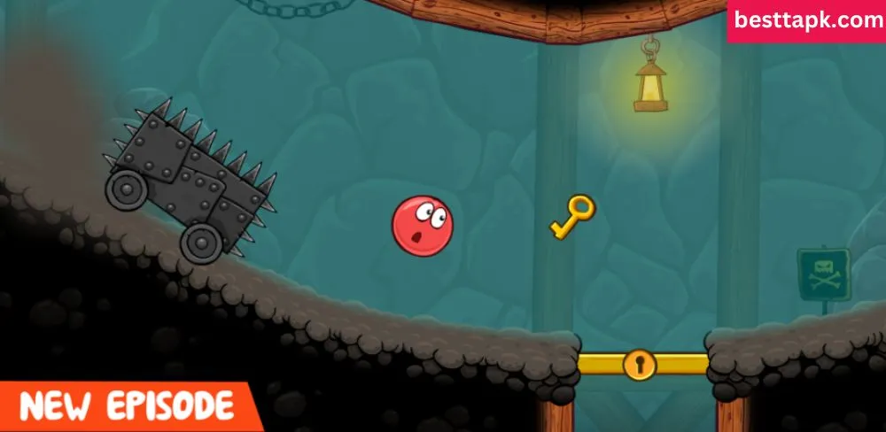 Unlocked Levels in Red Ball 4 Mod Apk