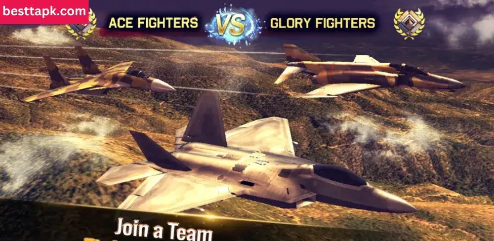 Challenges and GamePlay Overview in Ace Fighter Mod Apk